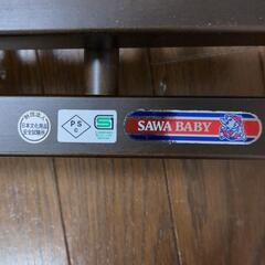 美品ベビーベッド　ハイ・ロー変更可能の画像