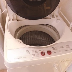 1人暮らし用　洗濯機　ES-GE55Kの画像