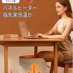 ほぼ新品 パネルヒーター 足元ヒーター 省エネ 遠赤外線 足元 ...