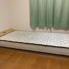 ポケットコイルマットレス　100×200cm　美品