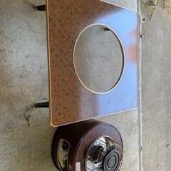 コロナ　石油コンロ　テーブル付きの画像