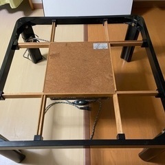 今週平日指定日　こたつテーブルの画像