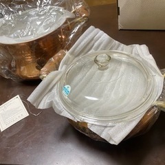 銅鍋の画像