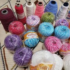 毛糸 まとめ売り croche barroco multicolorの画像