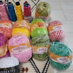 毛糸 まとめ売り croche barroco multicolorの画像