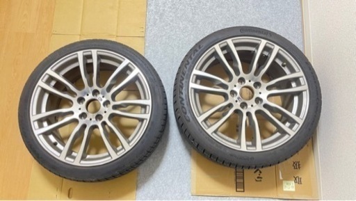 BMW F30 純正ホイール2本　19インチ　Mスポーツ　エムスポーツ