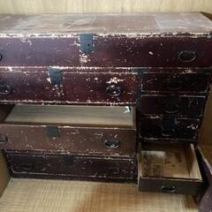 古いタンス アンティーク 骨董品 Kの画像