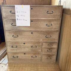 古いタンス アンティーク 骨董品 Eの画像