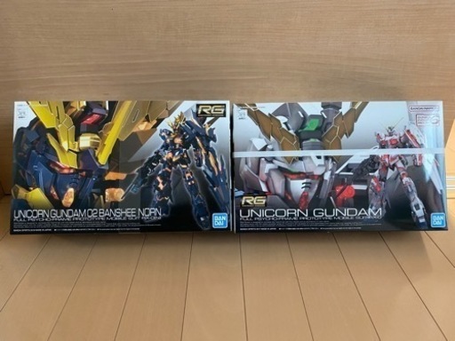 RGユニコーンガンダム  バンシィ・ノルン　セット