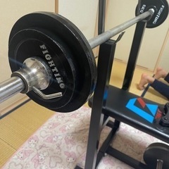 ベンチプレスセット ダンベル 1式の画像