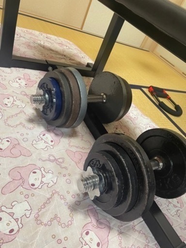 ベンチプレスセット ダンベル 1式