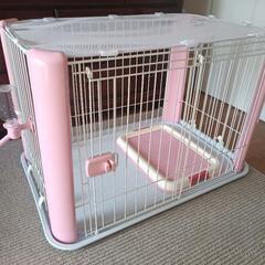 《値下げ》ワンちゃん用 ペットケージセット 天井付き