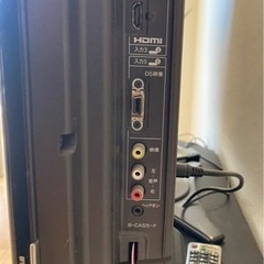 大型テレビ➕テレビ台の画像