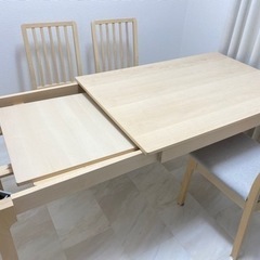 IKEAダイニングセットの画像