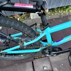 ヨツバサイクル　20インチ　ラムネブルーの画像
