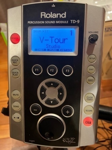 【受付終了】Roland TD-9KX ドラムキット 電子ドラムセット