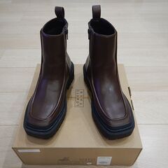.st  LOWRYS FARM　ショートブーツ　ダークブラウン...
