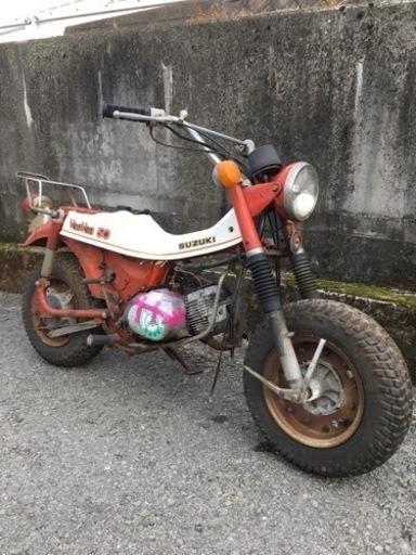 スズキ　バンバン50   書類付きレストアベース車