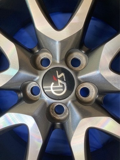 ??トヨタ G's 30系 プリウス 純正 ホイール 1本 5H PCD100 18インチ 18×7.5J +50 カローラツーリング