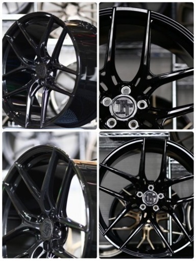 T&T FORGED 中古4本セット F19R20 鍛造ホイール 