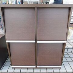 美品 スイートデコレーション フラップチェスト キャビネッ本棚 収納棚