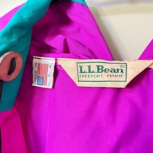 L.L.Bean エルエルビーン アノラックパーカー マルチカラー MADE IN USA