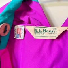 L.L.Bean エルエルビーン アノラックパーカー マルチカラー MADE IN USAの画像
