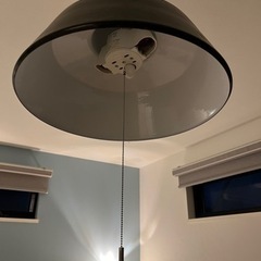 ペンダントライト　黒の画像