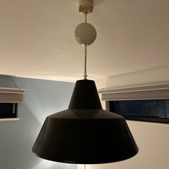 ペンダントライト　黒の画像