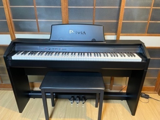 美品ですCASIO カシオ Privia 電子ピアノ PX-750BK 2013年製