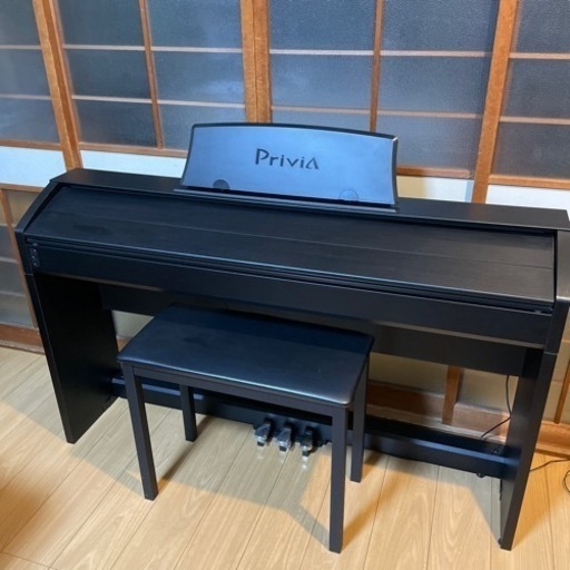 美品ですCASIO カシオ Privia 電子ピアノ PX-750BK 2013年製