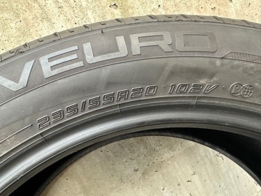 レクサス 20インチ ダンロップ 4本セット