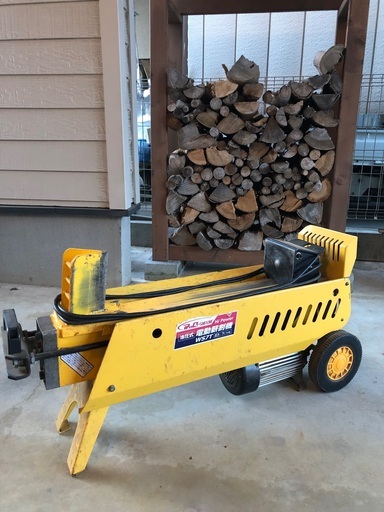 シンセイ電動薪割り機　WS7T【茨城県つくば市手渡し限定】