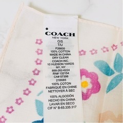 【未使用品】COACH コーチ スカーフの画像
