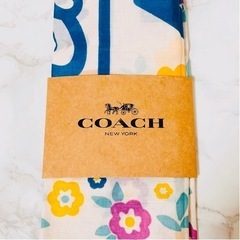【未使用品】COACH コーチ スカーフの画像