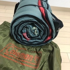 受付終了2/28限定【Coleman】寝袋 シングル 190cm...