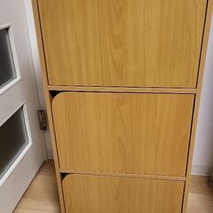 ニトリ カラボ３段扉付き （商品コード:8841037）
