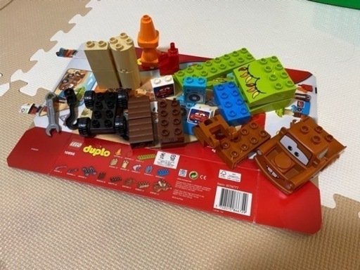 LEGO デュプロ　カーズ　3点セット　ディズニー　