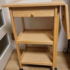 キッチン用補助テーブル&収納
