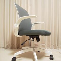 オフィスチェア　グレー×ホワイト【お取引交渉中】の画像