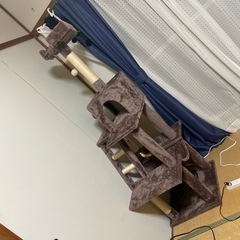 値下げしました‼️キャットタワー (美品)の画像