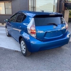 車検間近のため値下げ☆ハイブリッドバッテリー交換済　アクア　低燃費の画像