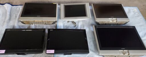 テレビモニター 6点まとめ 業務 店舗 カラオケ