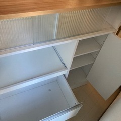 折り畳み式キッチンカウンターの画像