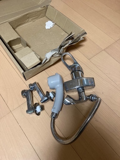 売ります，蛇口シャワー付き