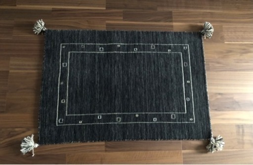 ギャッべ マット 玄関マット LORRI BUFF  約60×90cm