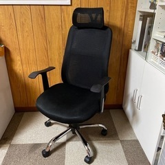 【交渉中】ドウシシャ　ハイバックチェア　パソコンチェア　オフィス...