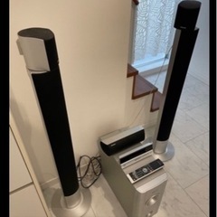 パイオニア　5.1サラウンドホームシアタースピーカー&テレビセット