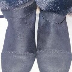 【処分】☆新品☆レディース☆ファー折り返しブーツ☆の画像