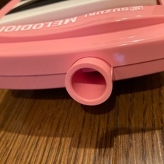 スズキメロディオン本体のみ　ピンク　中古の画像